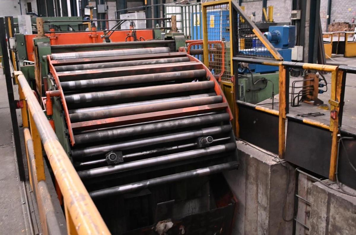 Used 61” x .118” x 55,000 lb Bonak Cut-To-Length Line