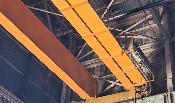 Used 40 Ton, KONE, Span 90' 0", 2006, 41' Lift, Class D, Radio, VFD Bridge/Trolley, Qty (2) Available 