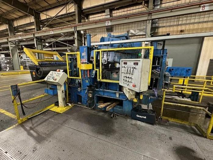 Used 60" x .250" x 50,000lbs Pro Eco Slitting Line