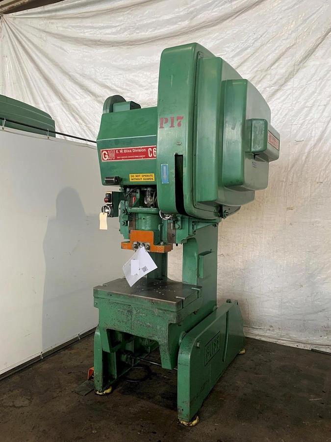 Used 60 Ton E-W BLISS C-60 OBI Press
