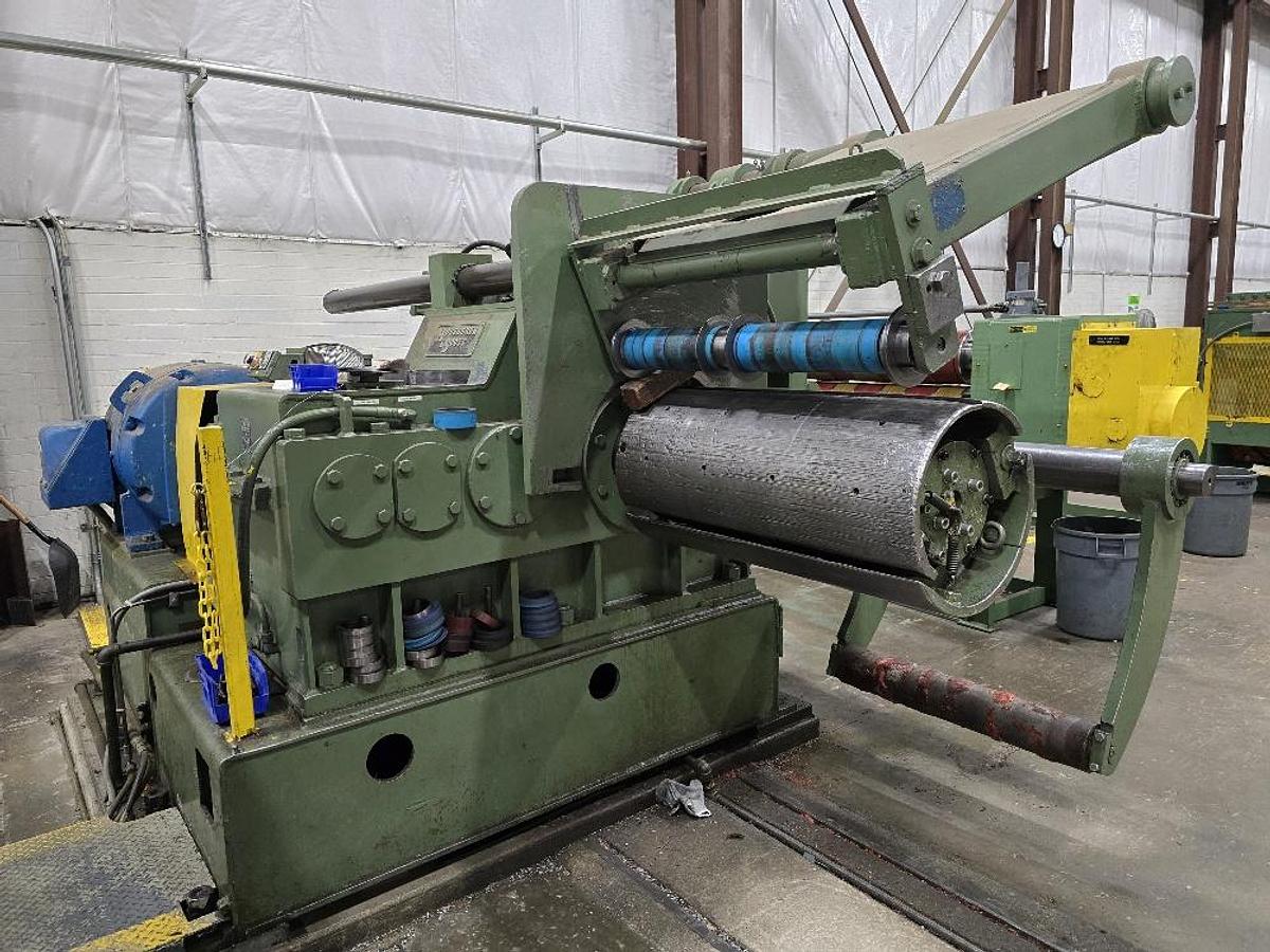 Used 36” x 30,000 lb Nova Slitting Line