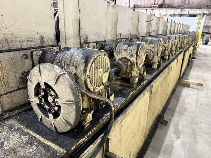 Used 18 STAND X 4" X 60"W BRADBURY MODEL #03-60-18 ROLLFORMER