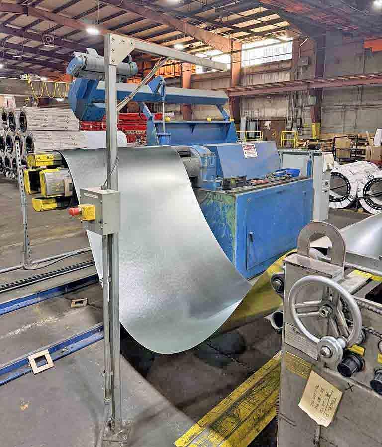 Used 60" x 0.060" x 20,000# Iowa Precision Slear Line