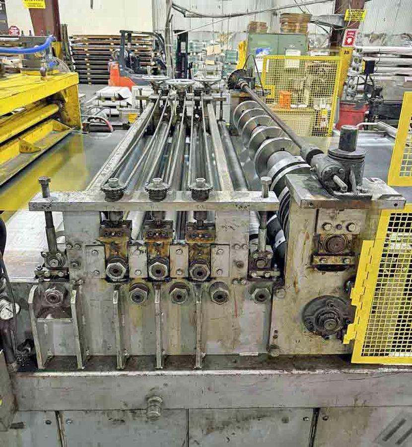 Used 60" x 0.060" x 20,000# Iowa Precision Slear Line