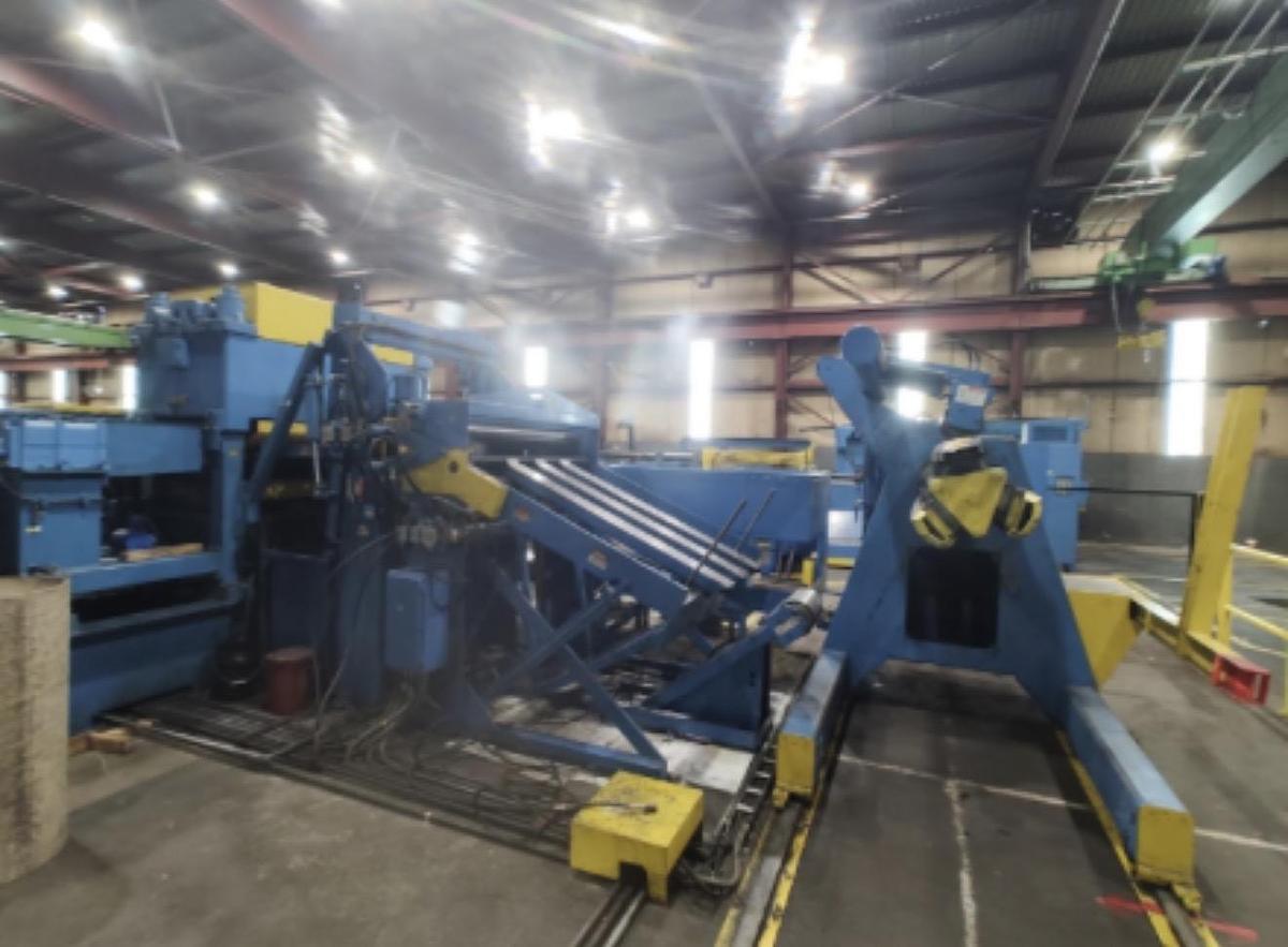 Used 60" x 0.020"–0.187" Red Bud / Herr-Voss Cut-to-Length Line
