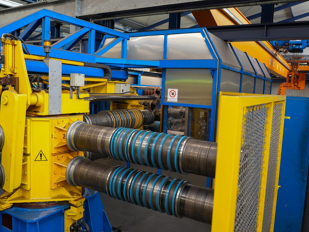 Used 65” x .098” Stainless Steel Slitting Line