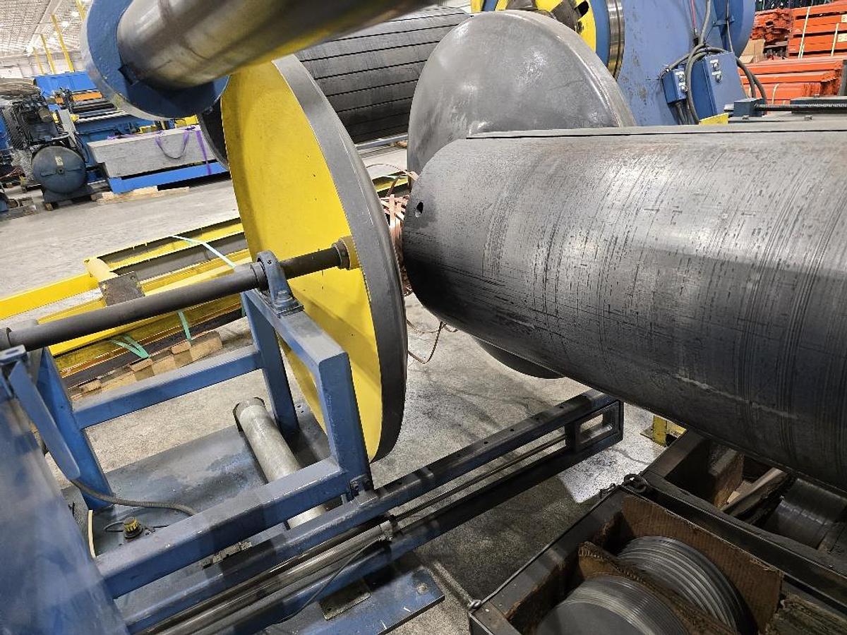 Used 30” x .125” x 10,000# Rex Slitting Line