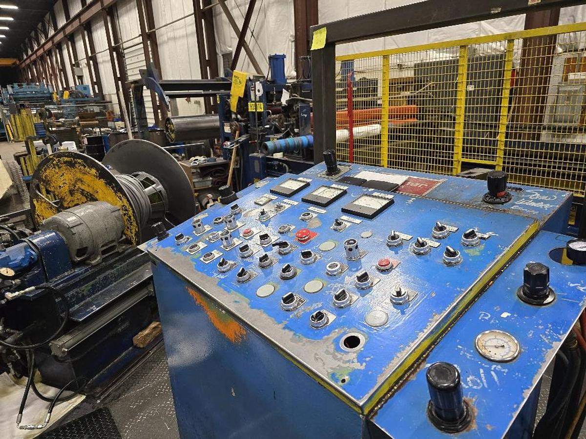 Used 60” X 50,000 Lb Braner Slitting Line