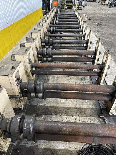 Used 18 STAND X 4" X 60"W BRADBURY MODEL #03-60-18 ROLLFORMER