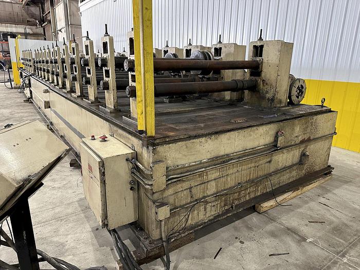 Used 18 STAND X 4" X 60"W BRADBURY MODEL #03-60-18 ROLLFORMER