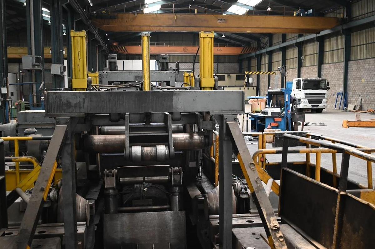 Used 59” x .394” x 55,000 Lb Fagor Arrasate Cut-To-Length Line