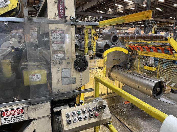 Used 60" x .250" x 40,000 Lbs. Slitting Line (Used)