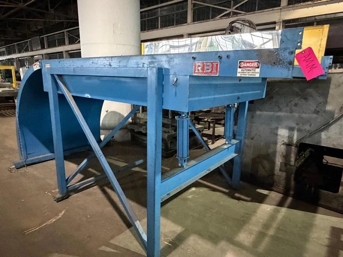 Used 60” x .075” x 50,000 Lb. Red Bud Cut To Length Line