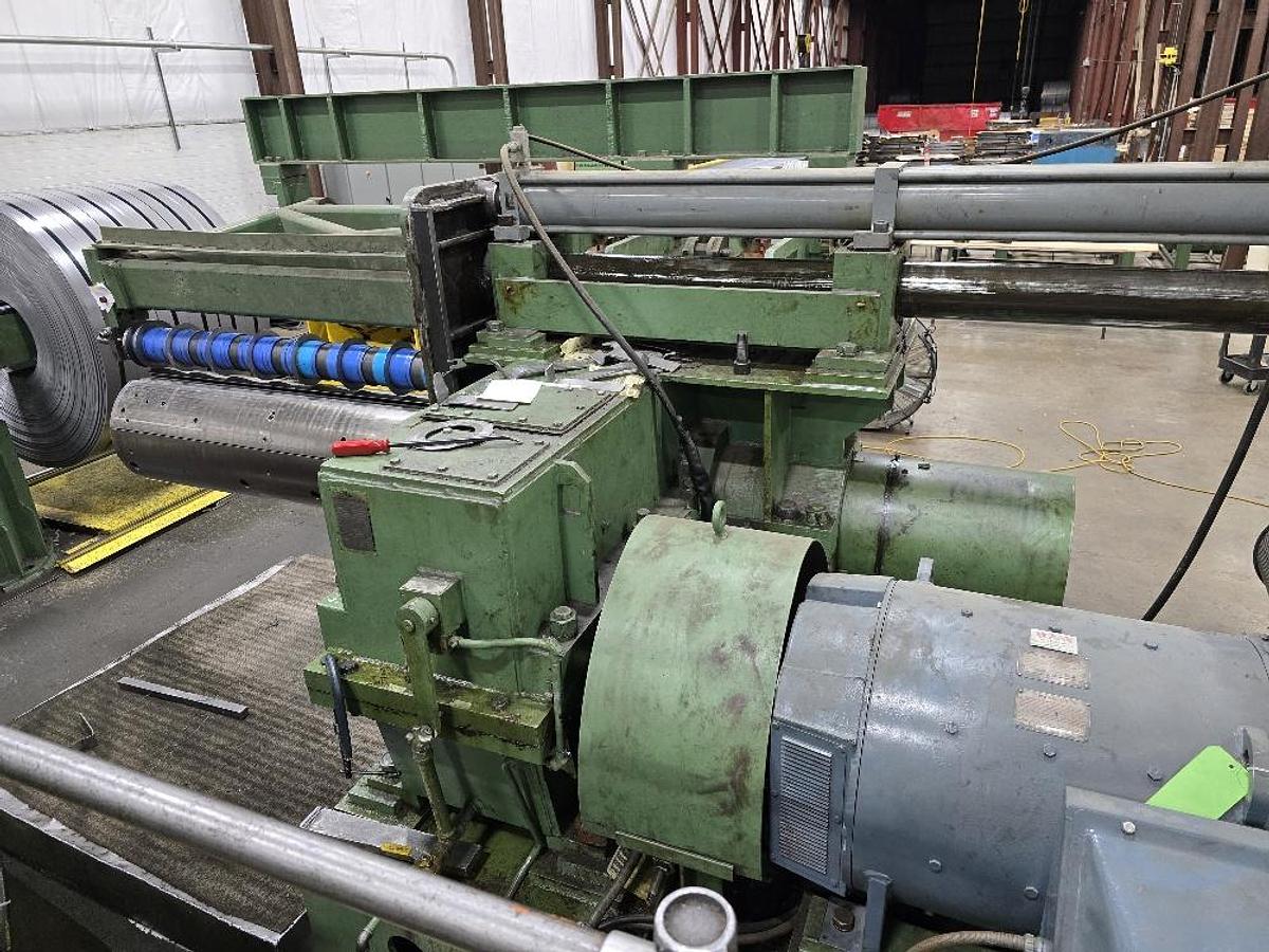 Used 60” X 50,000 Lb Loopco Slitting Line