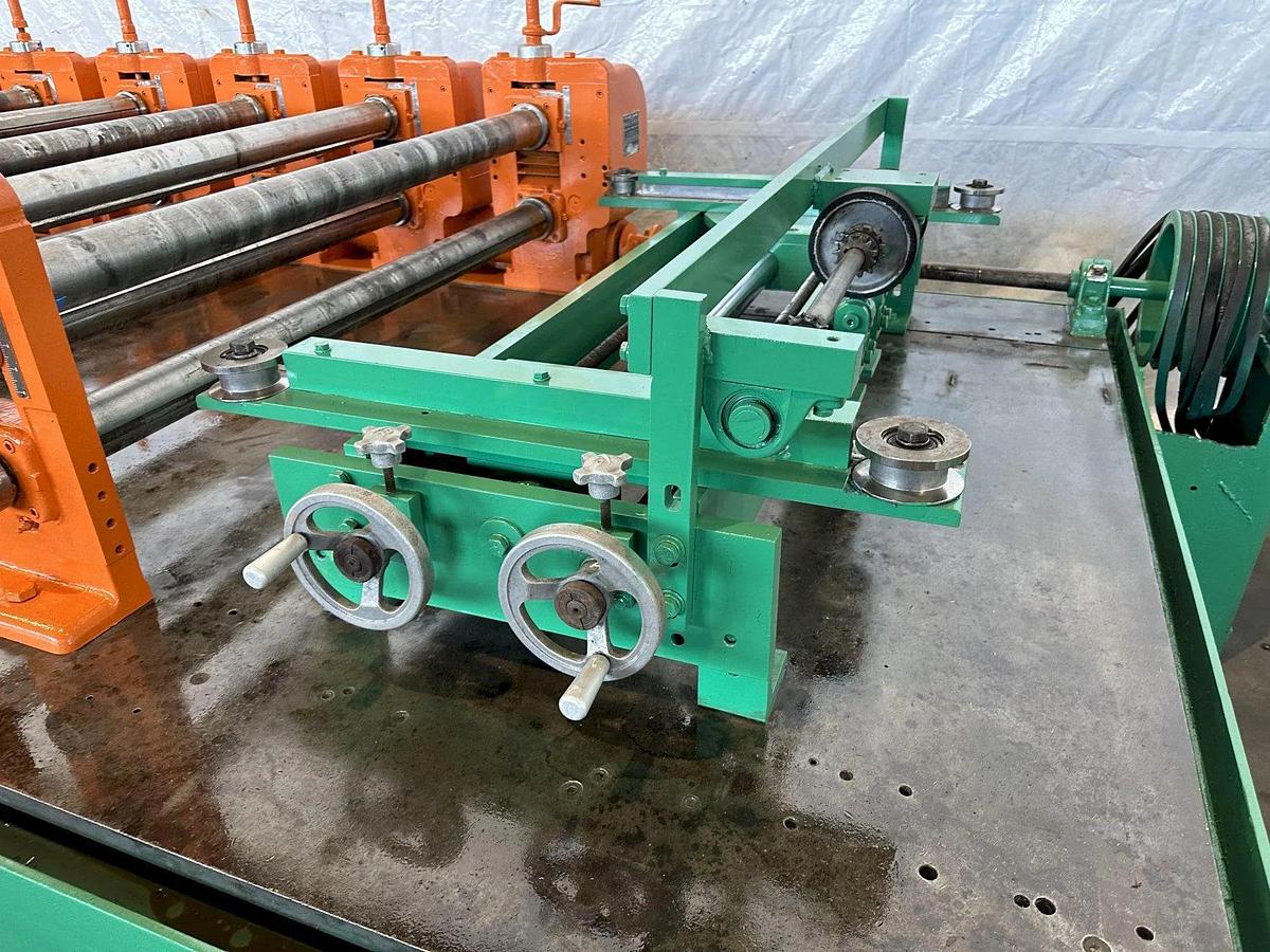 Used 14 Stand x 3” Arbor x 48” Yoder Rollformer