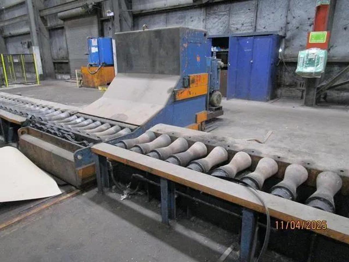 Used 72" x .250" x 80,000 Lb Bradbury Cut-To-Length Line