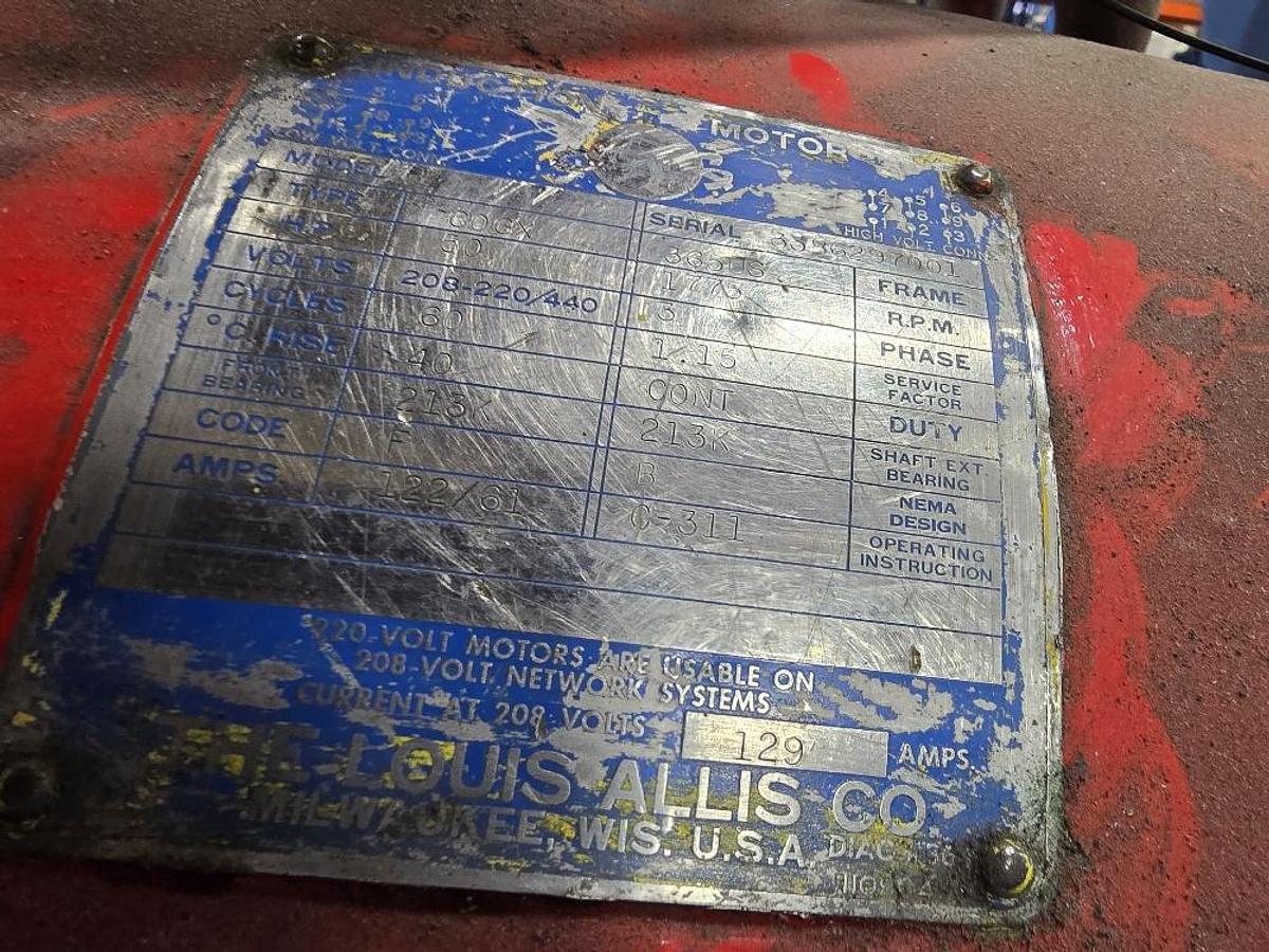 Used 30” x .125” x 10,000# Rex Slitting Line