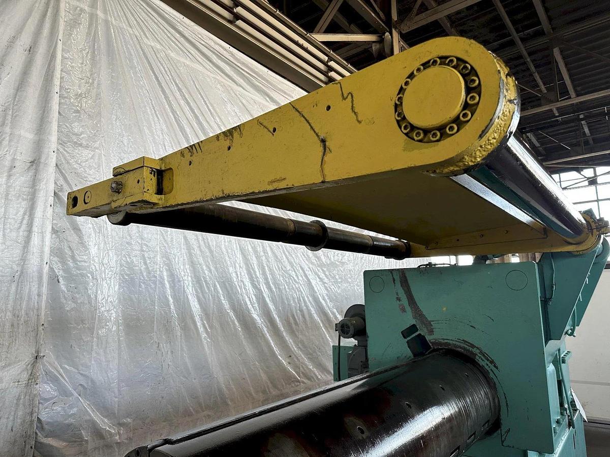 Used 84" x 80,000 Lbs. Yoder Recoiler