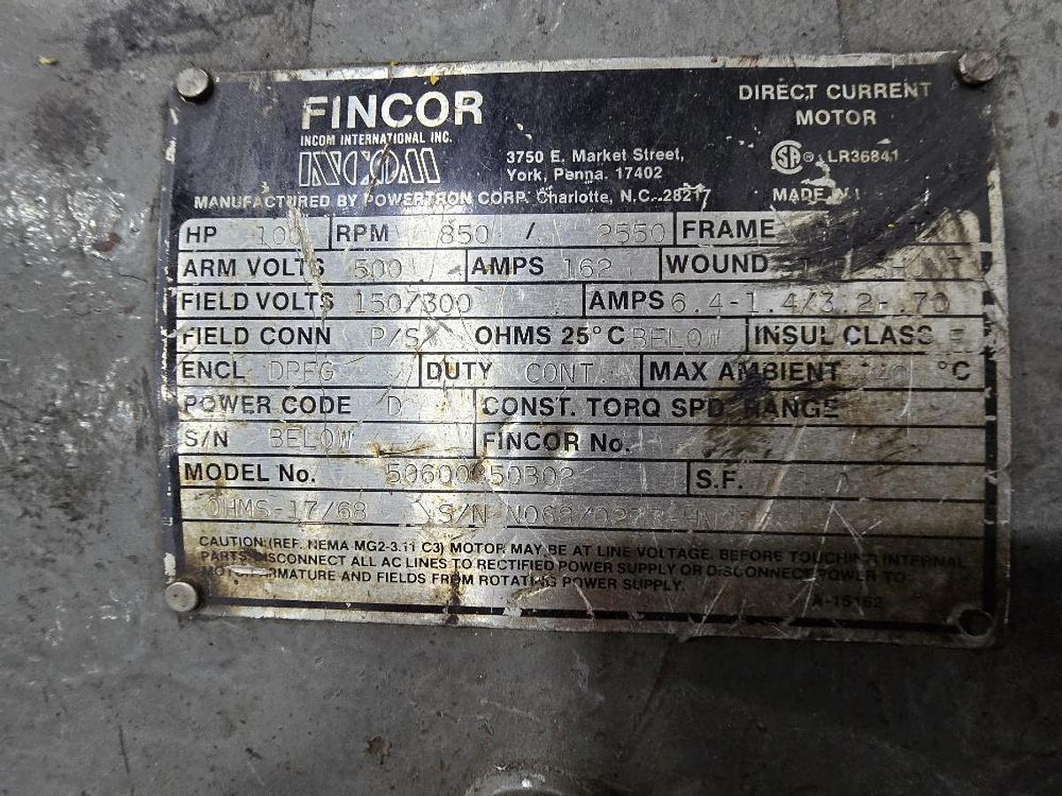 Used 72” X 50,000 Lb Loopco Slitting Line