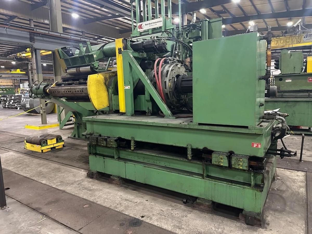 Used 75” x 80000 Lbs Red Bud Uncoiler