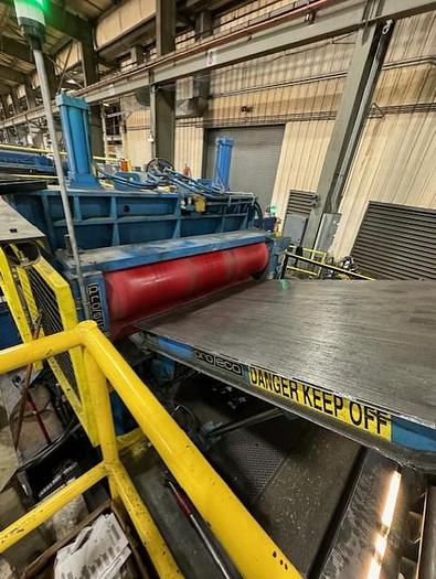 Used 60" x .250" x 50,000lbs Pro Eco Slitting Line