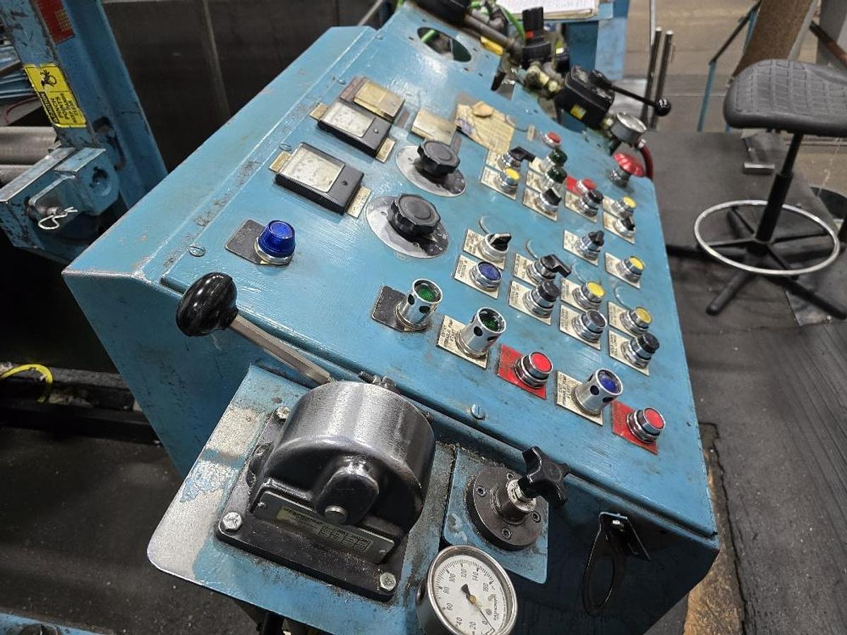 Used 72” X 50,000 Lb Loopco Slitting Line