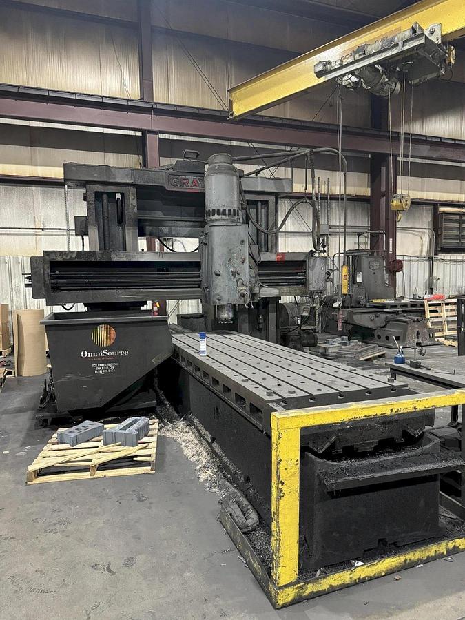 Used 44" x 144" Gray Double Sided Planer Mill