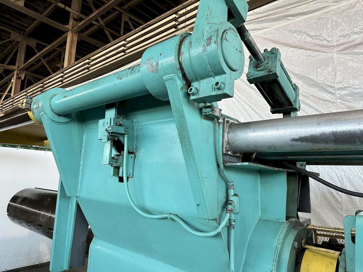 Used 84" x 80,000 Lbs. Yoder Recoiler