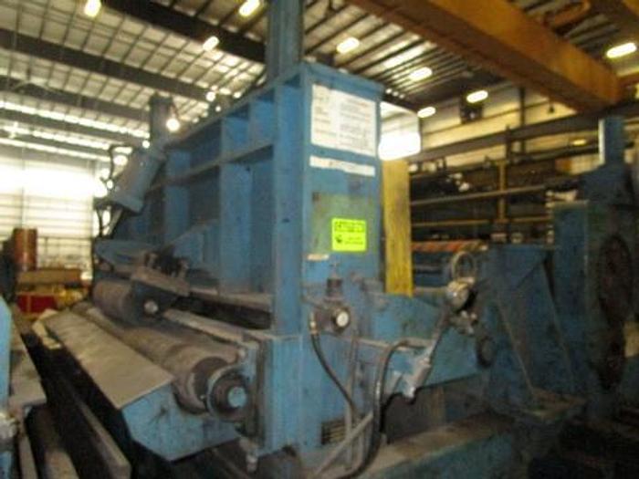 Used 72" x .250" x 74,000 Lbs. Pro Eco Slitting Line (Used)
