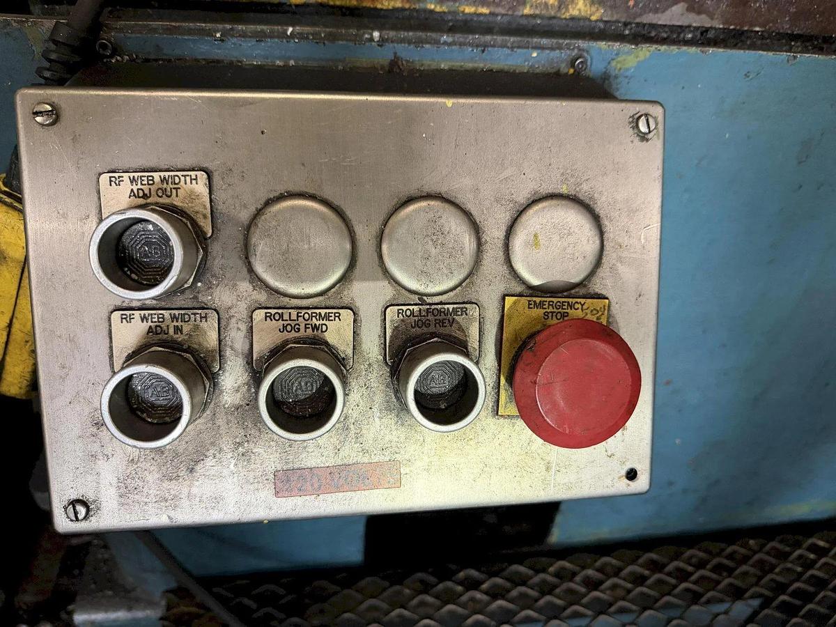 Used 12 Stand x 2" Arbor x 12" Roll Space Bradbury Stud Mill / Roll Forming Line