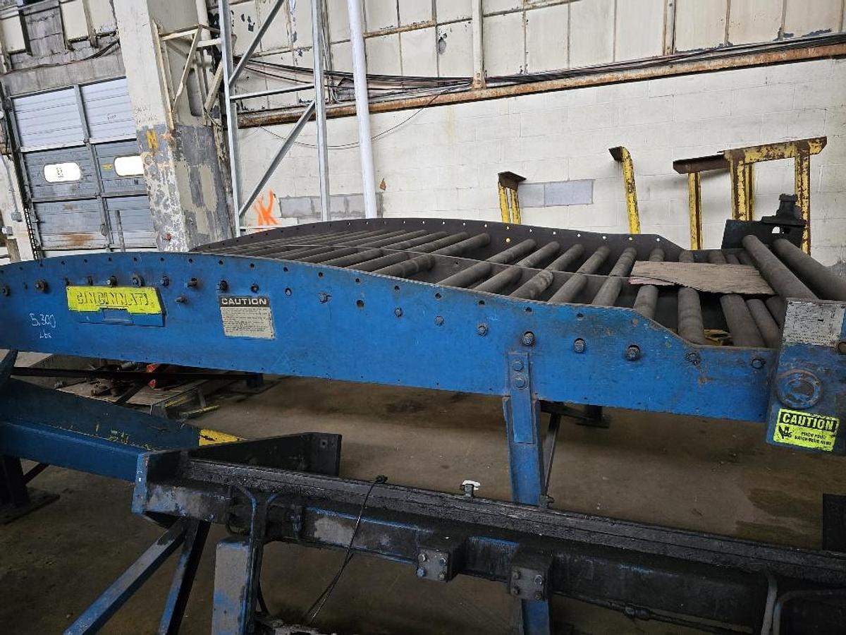 Used 72" x 20' x 20,000 Lbs. Cincinnati Stacker