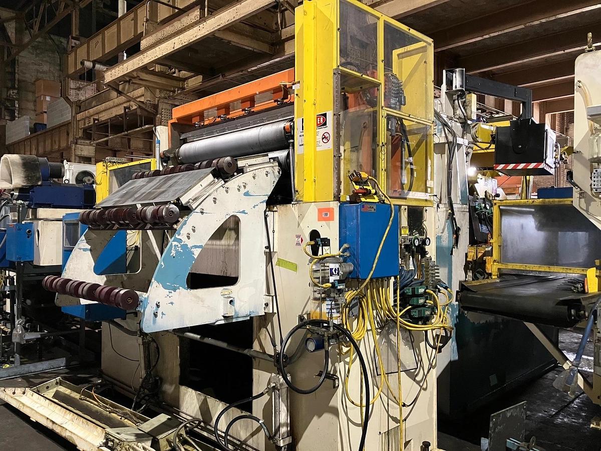 Used 48” x 0.125” x 50,000 Lbs Automatic Feed Company Feed Line