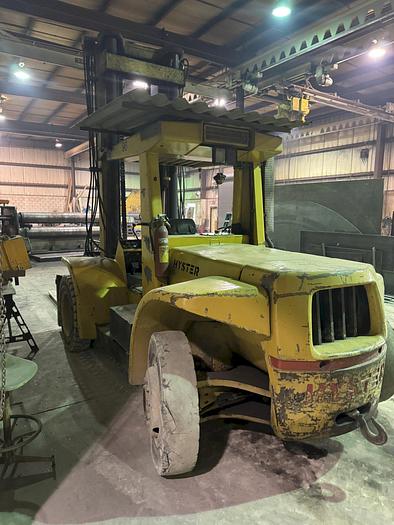 Used 25,000 LB HYSTER H250 DUAL TIRE OUTDOOR FORKLIFT