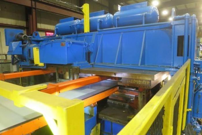 Used 76" x .100" x 72K AUTOMATIC FEED TRAPEZOID CUT-TO-LENGTH LINE - UPGRADE 2020