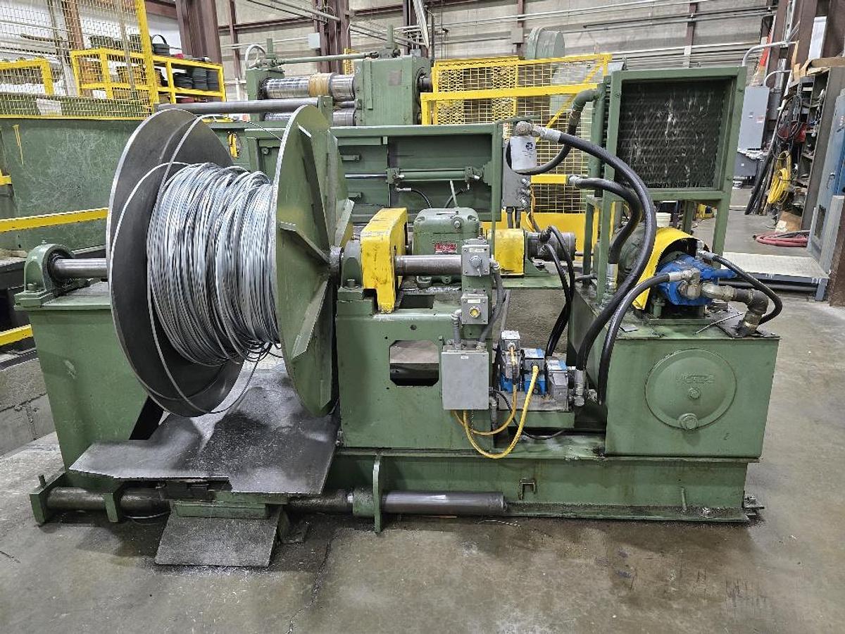 Used 36” x 30,000 lb Nova Slitting Line
