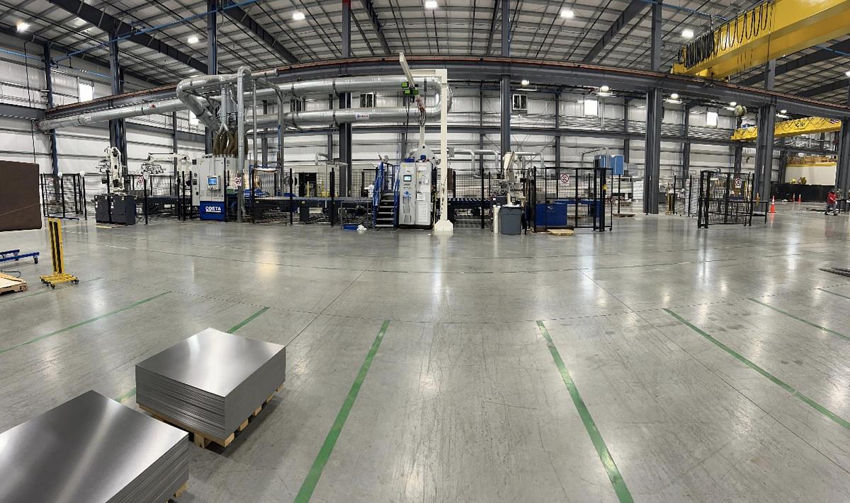 Used Costa MD9 CC 2200 Sheet Satin Finishing Machine