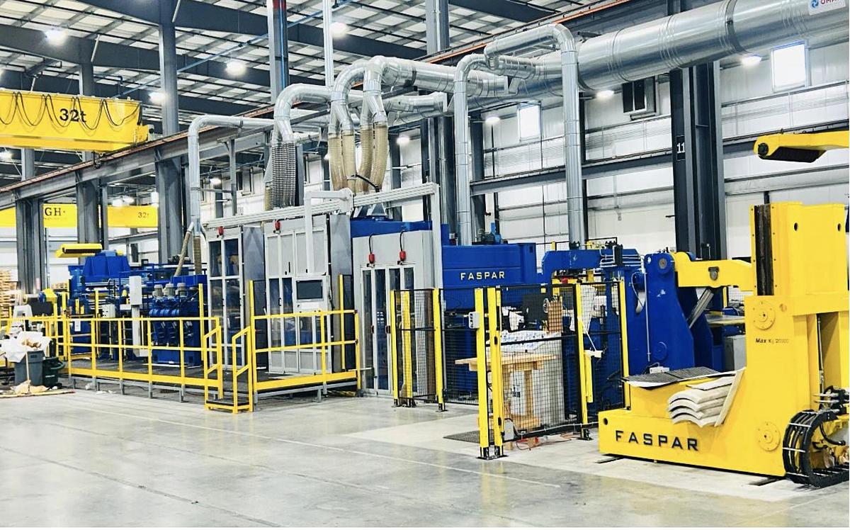 Used Faspar CTC3 Coil-To-Coil Line