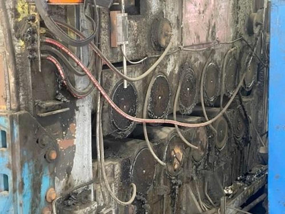 Used 96” 11 Roll McKay Plate Leveler