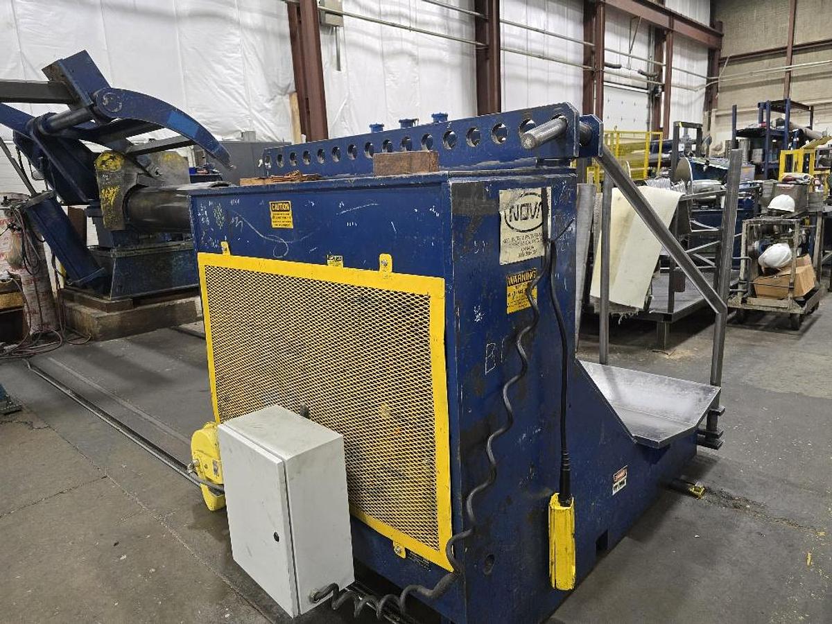 Used 60” X 50,000 Lb Braner Slitting Line