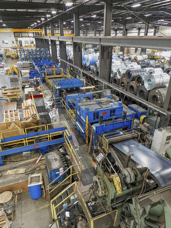 Used 72”x .250” x 50,000 Lbs. Braner Cut-To-Length Line