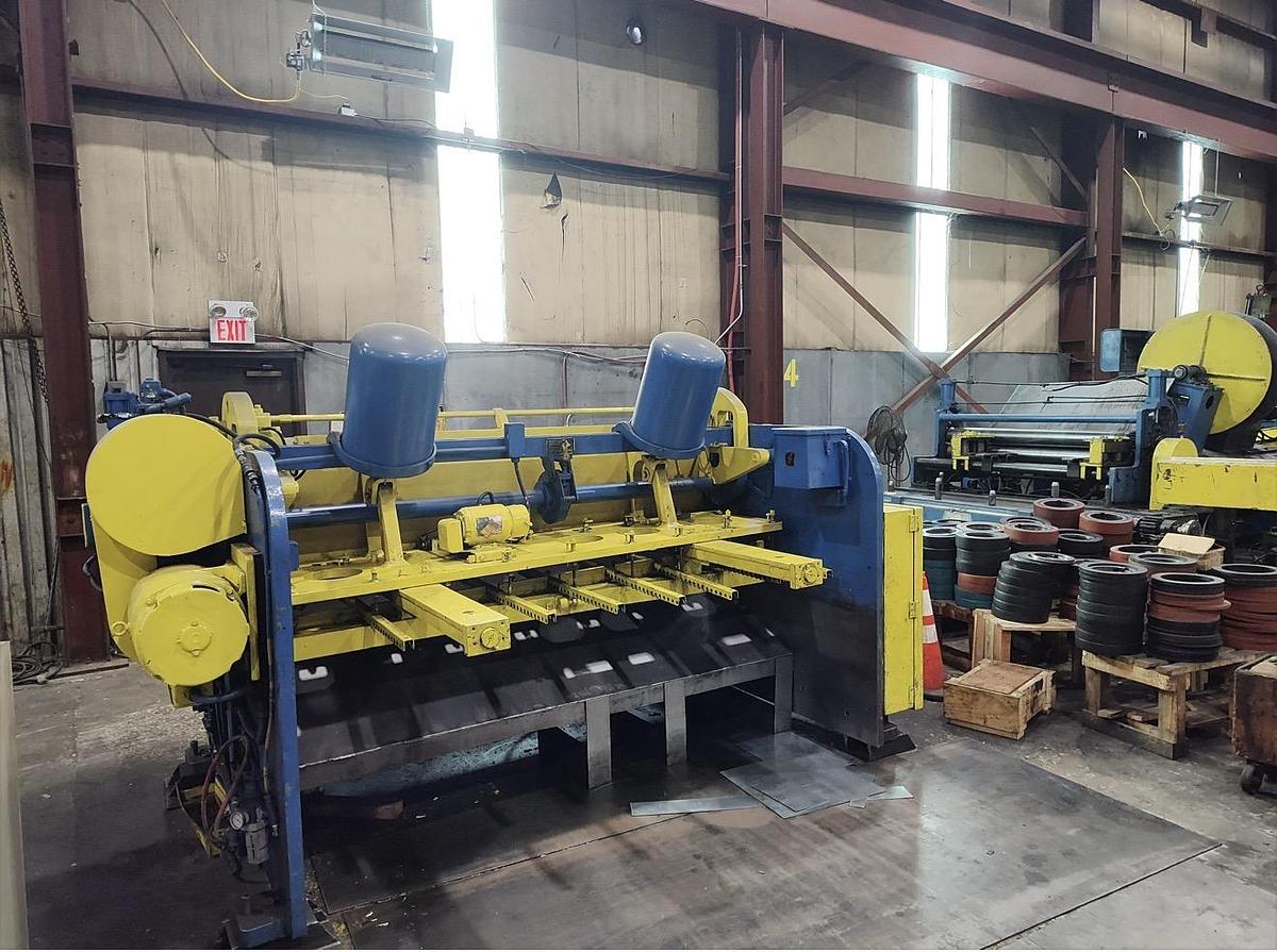 Used Loopco Model 160 Slitting Line, 7-1/2” Arbors, 1,500 FPM