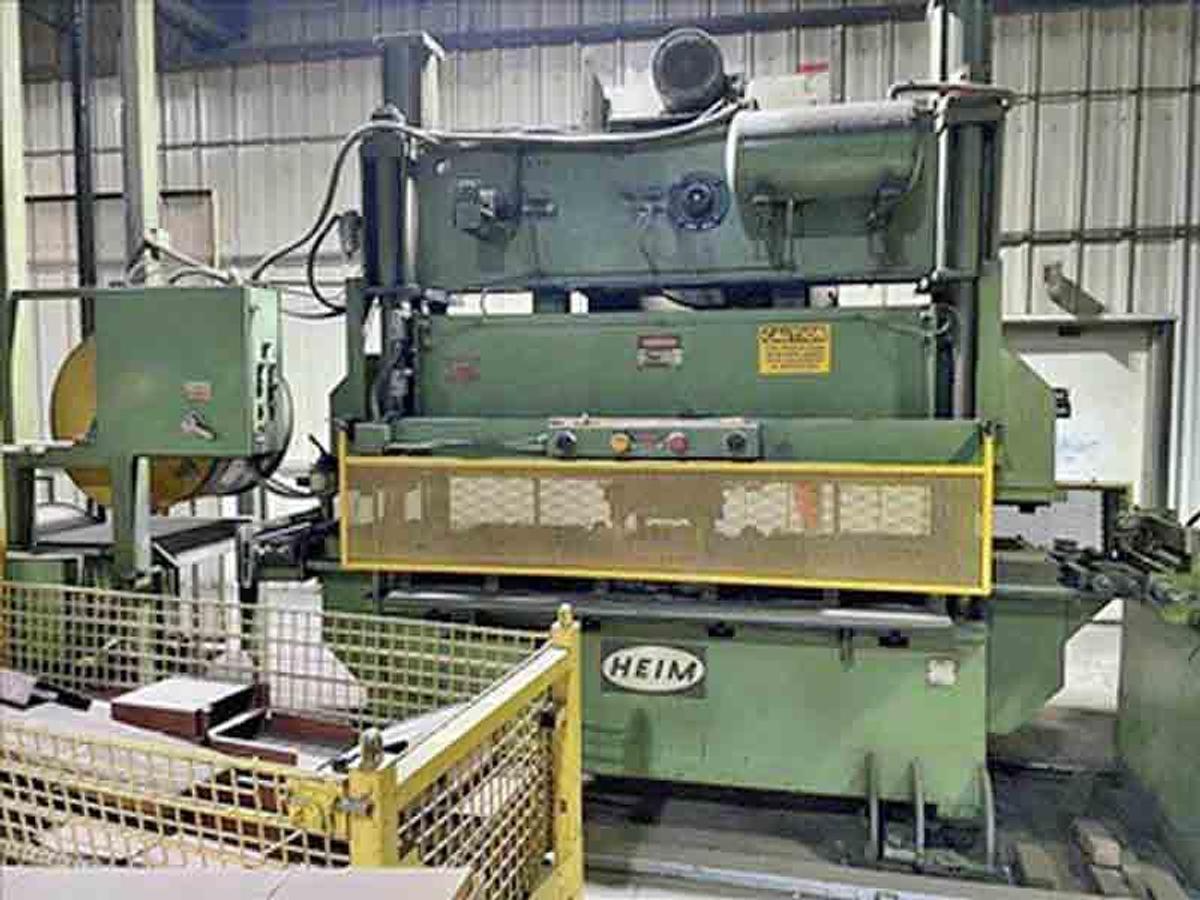 Used 30" x 4" 12 Stand Bradbury Rollforming Line