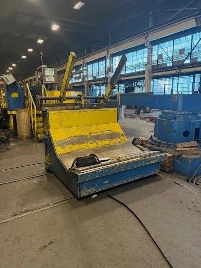 Used 72" x .187" x 50,000Lb Braner Loop Slitting Line