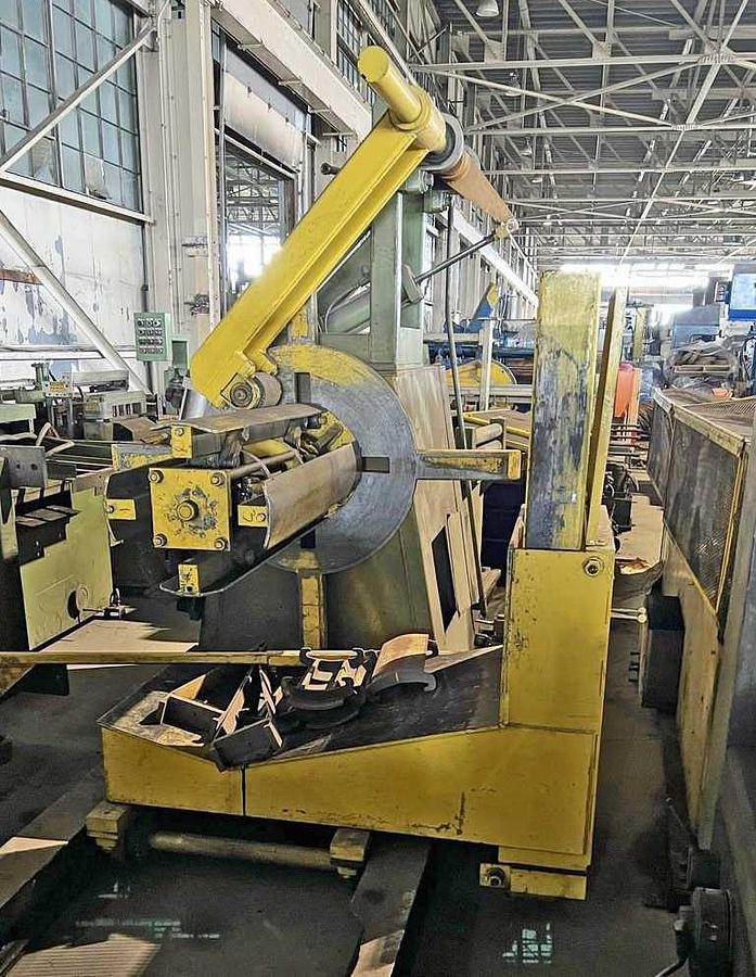 Used 30" x 4" 12 Stand Bradbury Rollforming Line