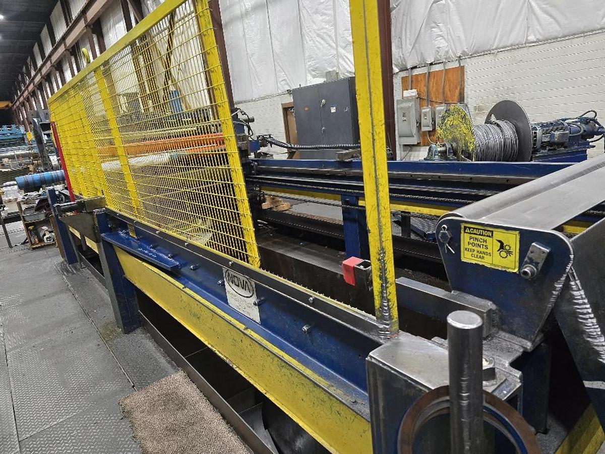 Used 60” X 50,000 Lb Braner Slitting Line