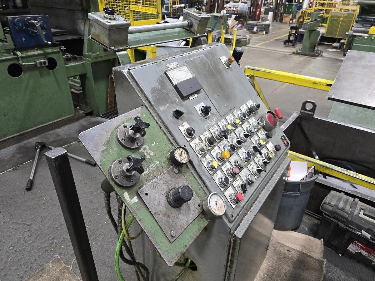 Used 60” X 50,000 Lb Loopco Slitting Line