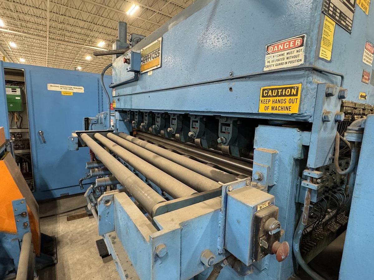 Used 48” x .070" x 30,000# Herr-Voss Cut-To-Length Line