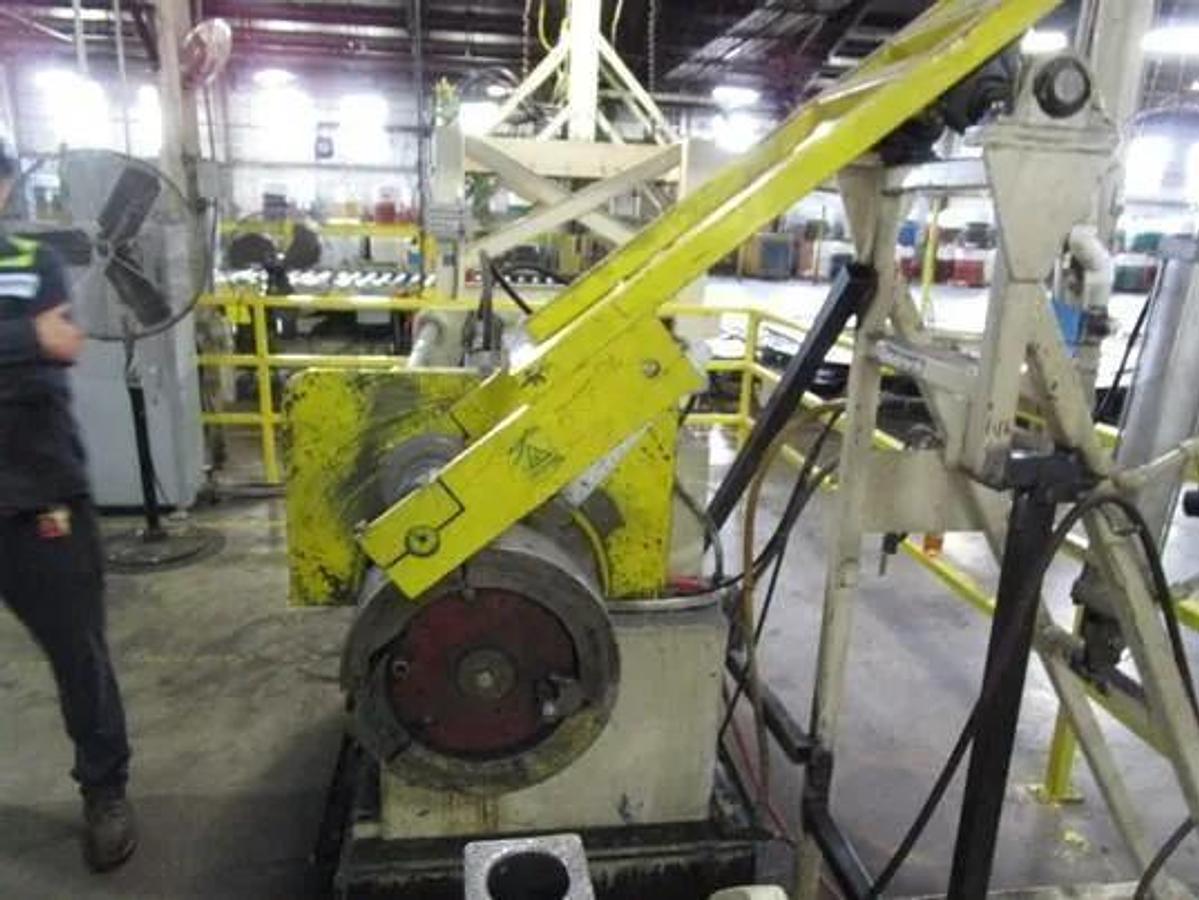 Used 6" WIDE X .040" - .250" COIL TO COIL EDGING LINE