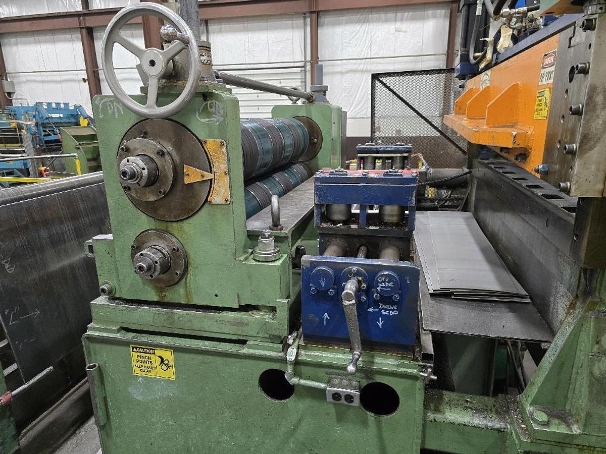 Used 60” X 50,000 Lb Loopco Slitting Line