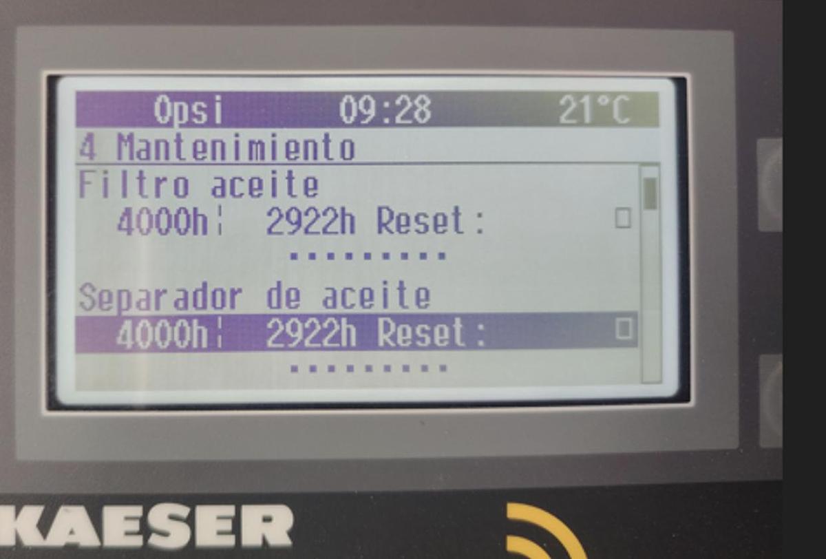 Used 125 HP Kaeser CSD75T Rotary Screw Air Compressor with Dryer